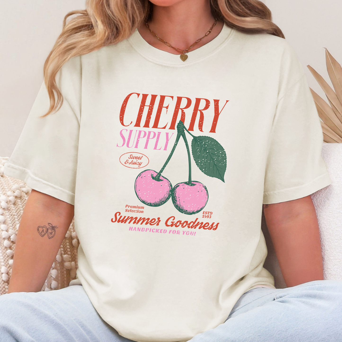 Retro Summer Fruits Graphic Tee