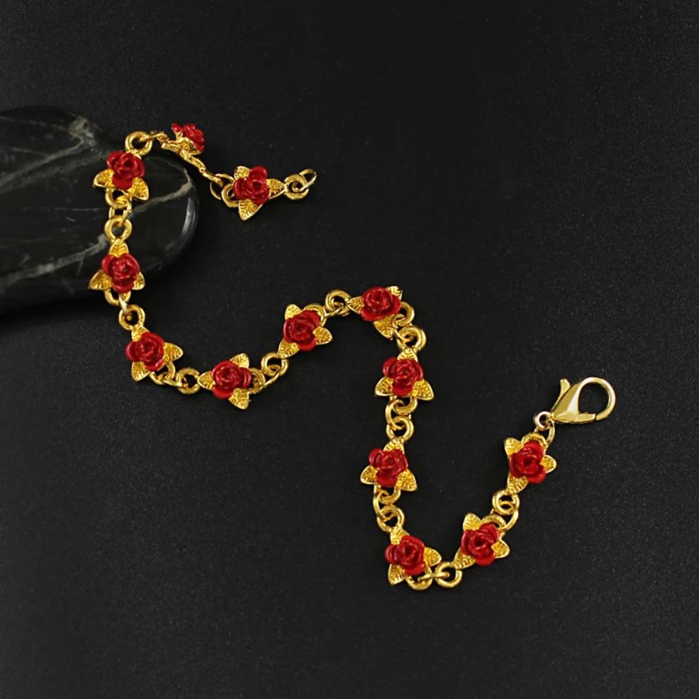 ROSE BRACELET (ADJUSTABLE)