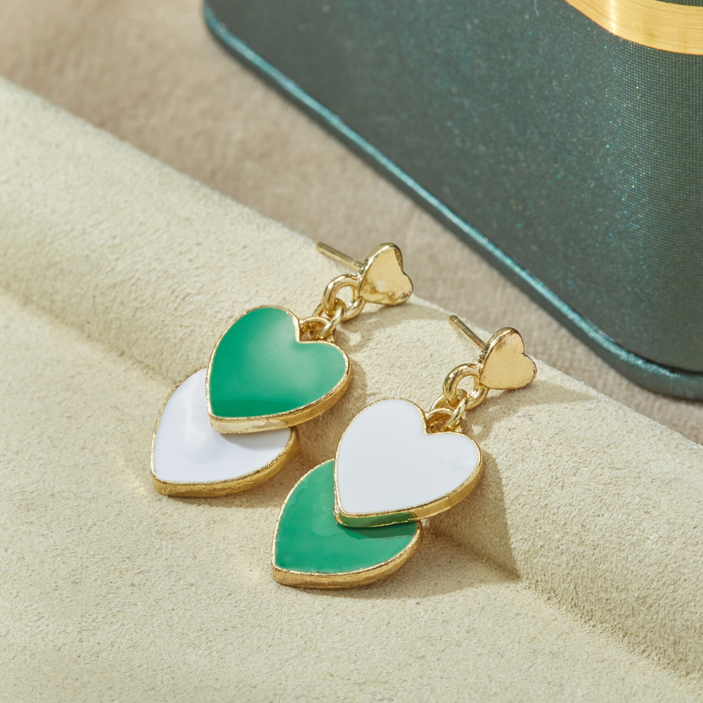 LITTLE HEARTS EARRINGS (PAIR) - Alonna's Legging Land