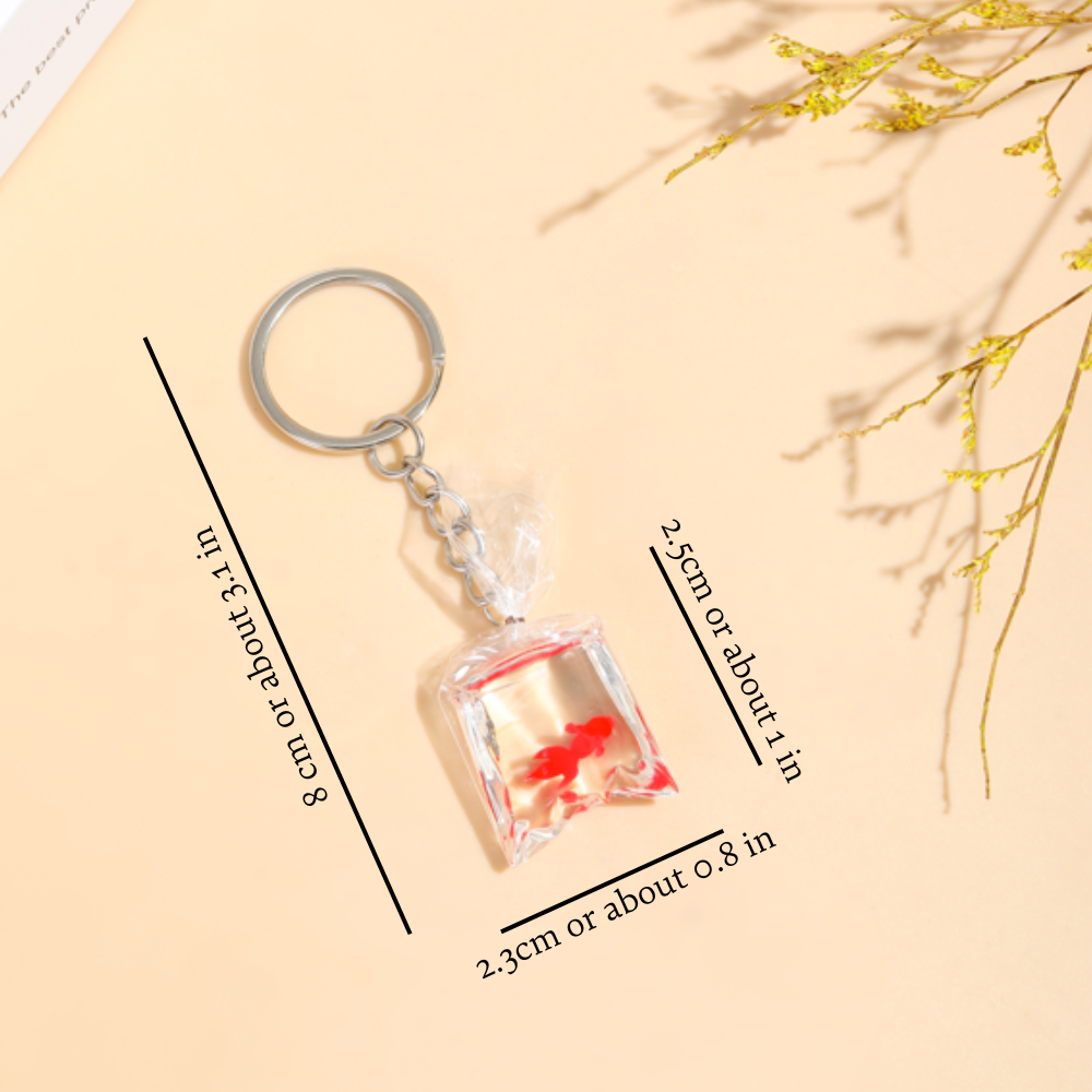 GOLDFISH KEYCHAIN - Alonna's Legging Land