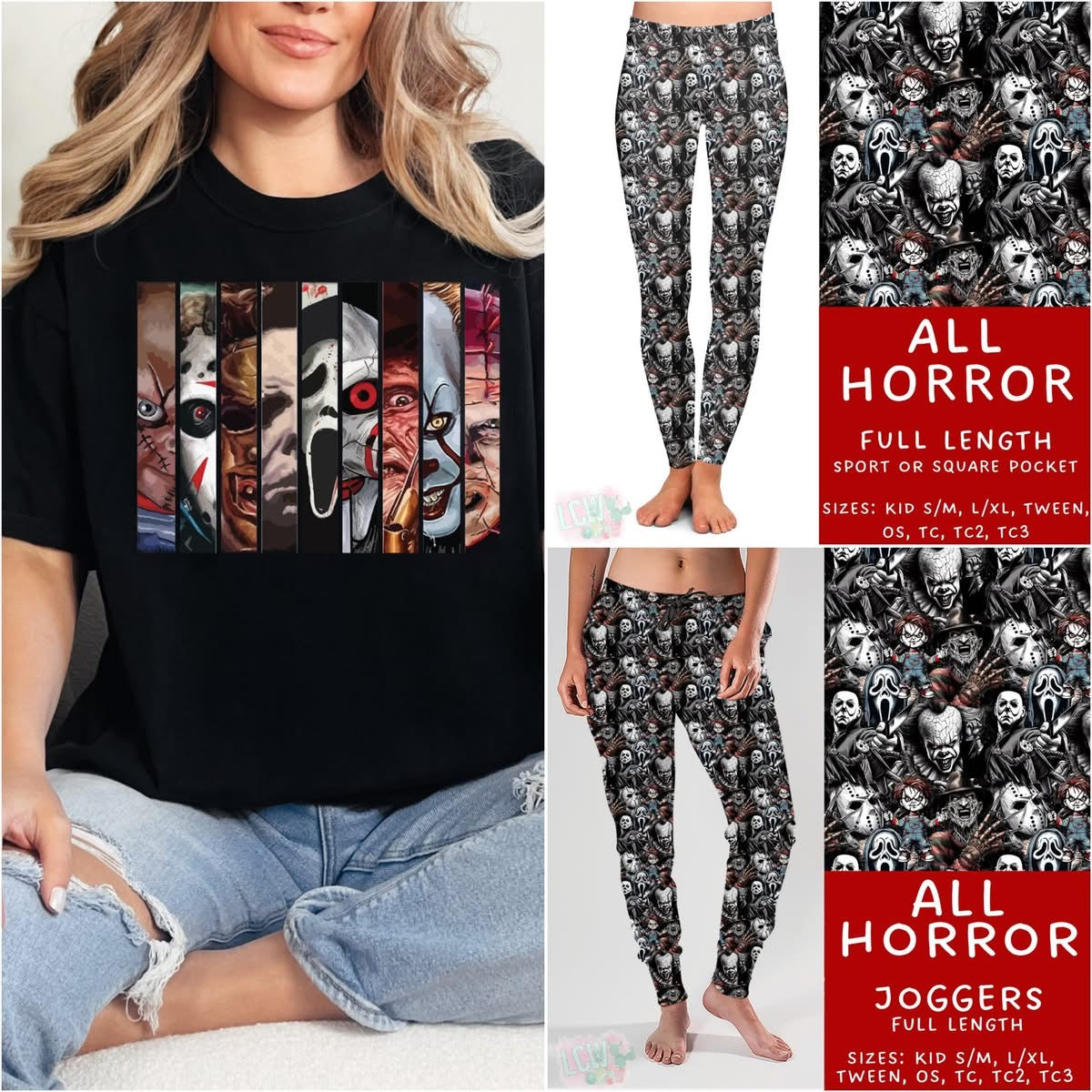 All Horror Graphic Tee