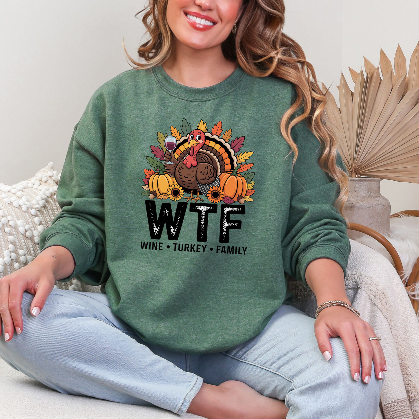 WTF Thanksgiving Sweatshirt