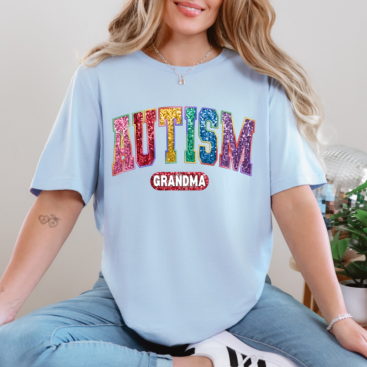 Bling Autism Grandma