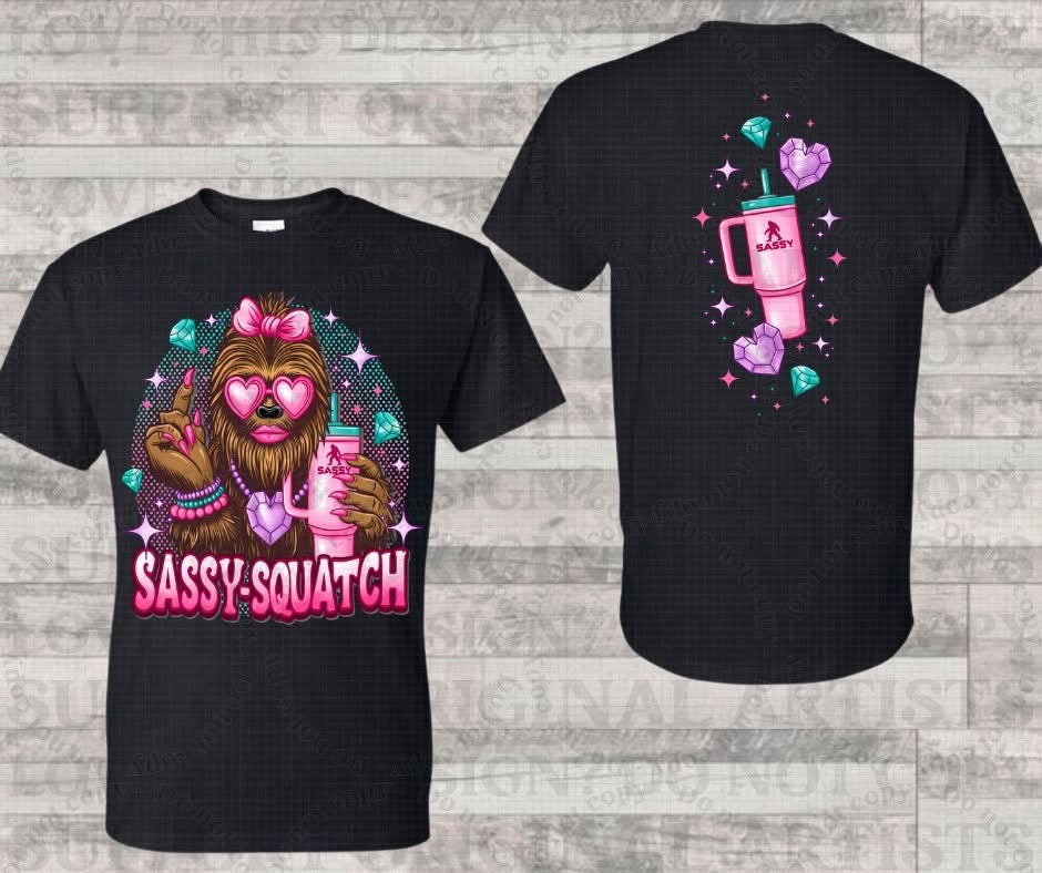 Sass Double Sided Tee- Run 304 Closing 4-30