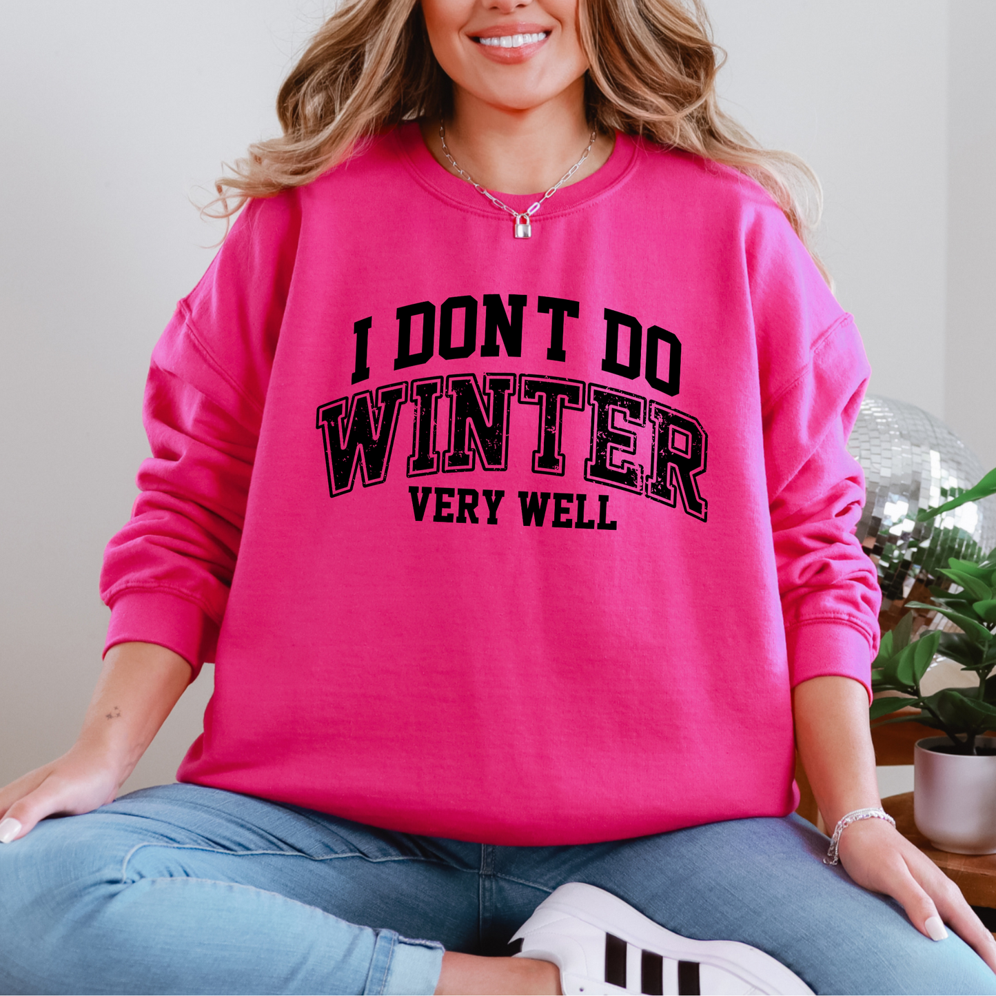 Don't Do Winter Varsity Sweatshirt
