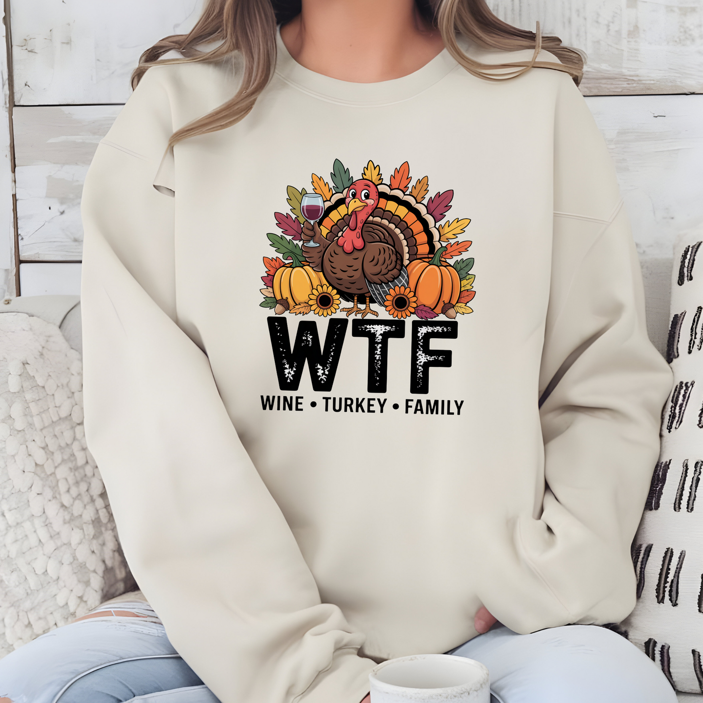 WTF Thanksgiving Sweatshirt