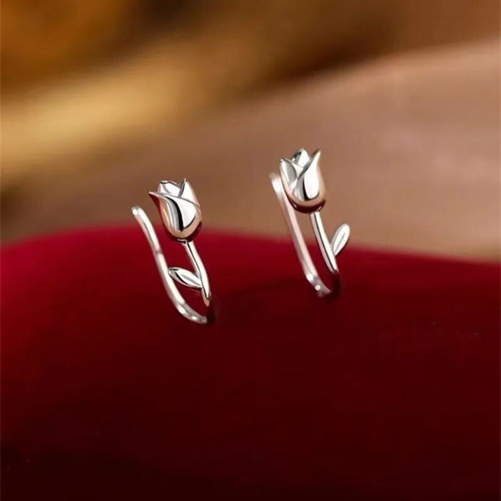 TULIP DROP EARRINGS (PAIR) - Alonna's Legging Land