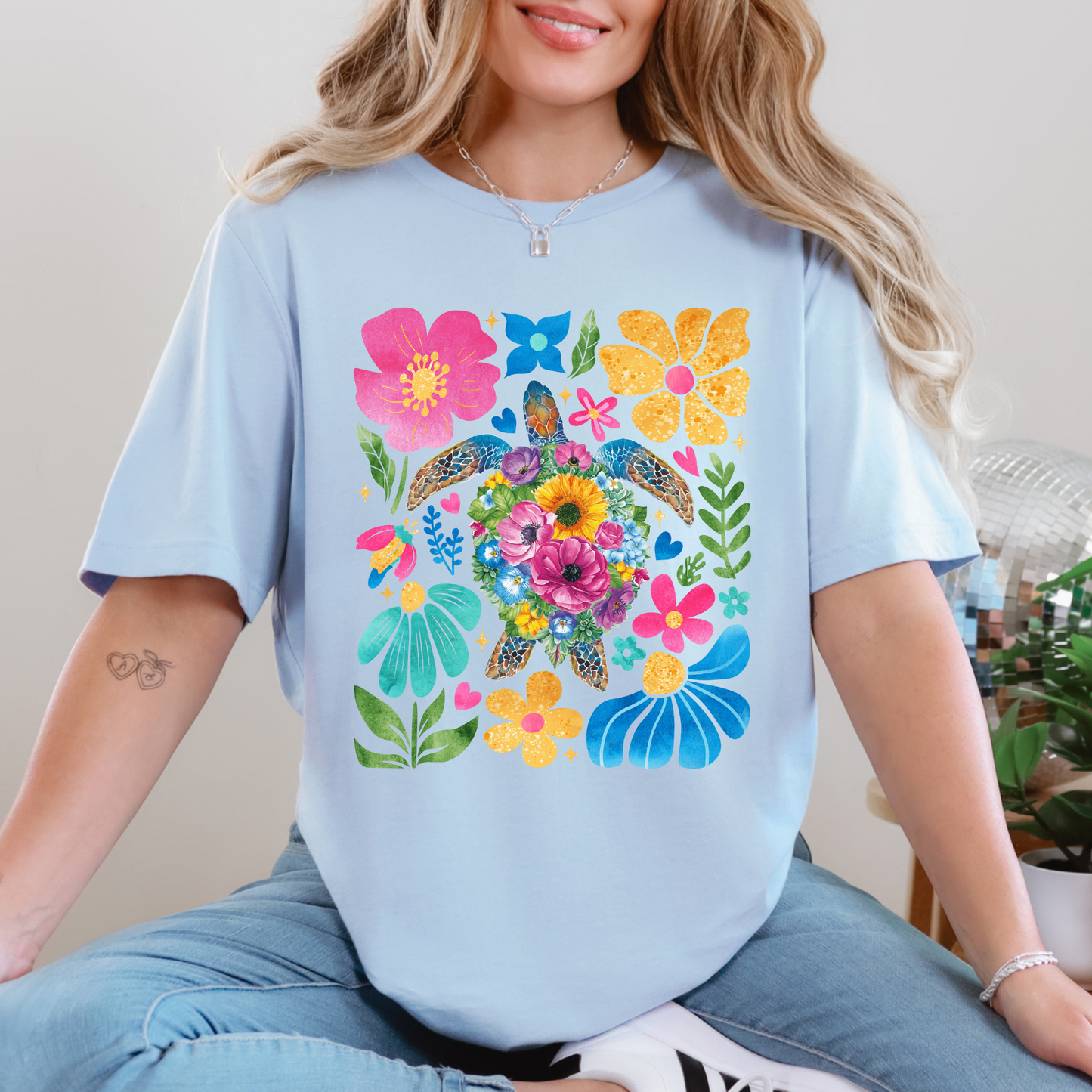 Boho Summer Turtle