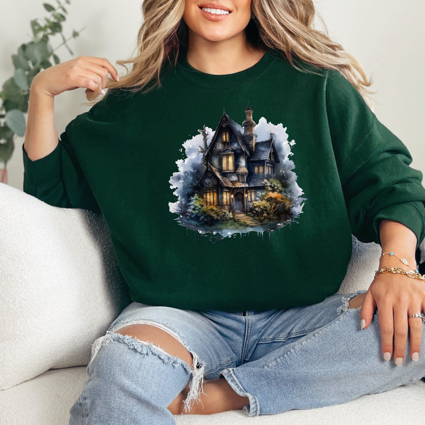 Spooky Cottage Sweatshirt