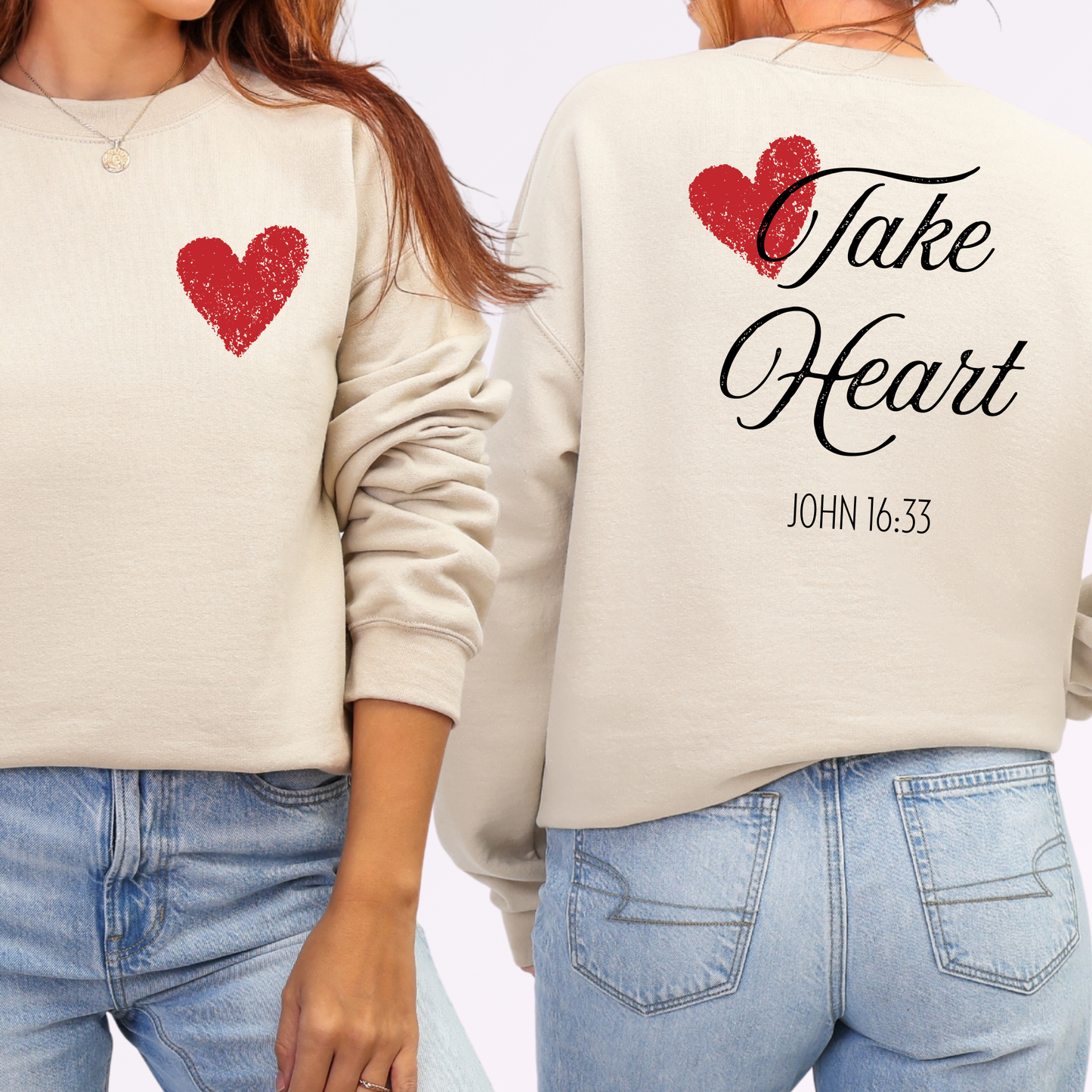 Take Heart Sweatshirt
