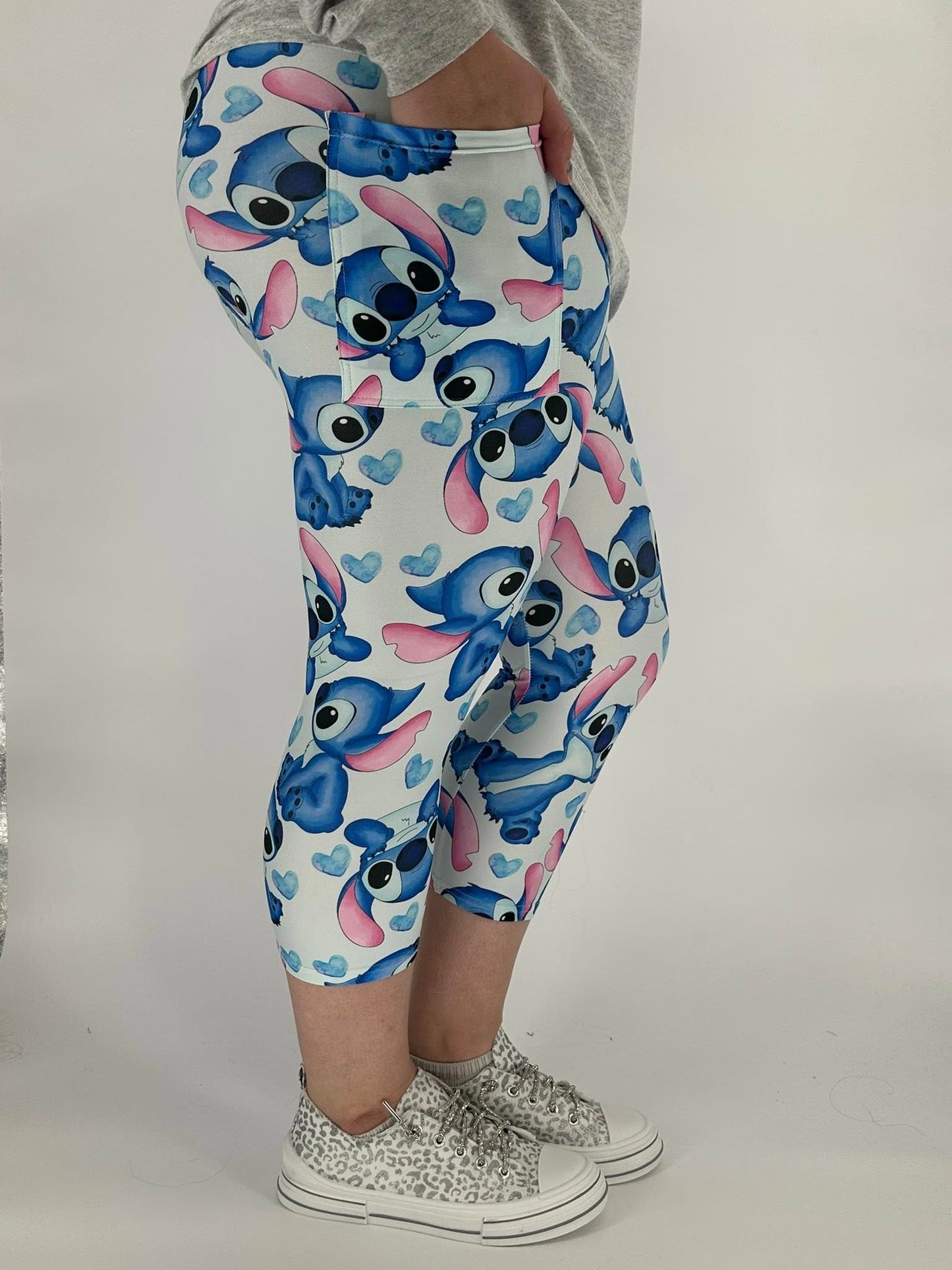 Bluest Monster Capri w/ Pockets