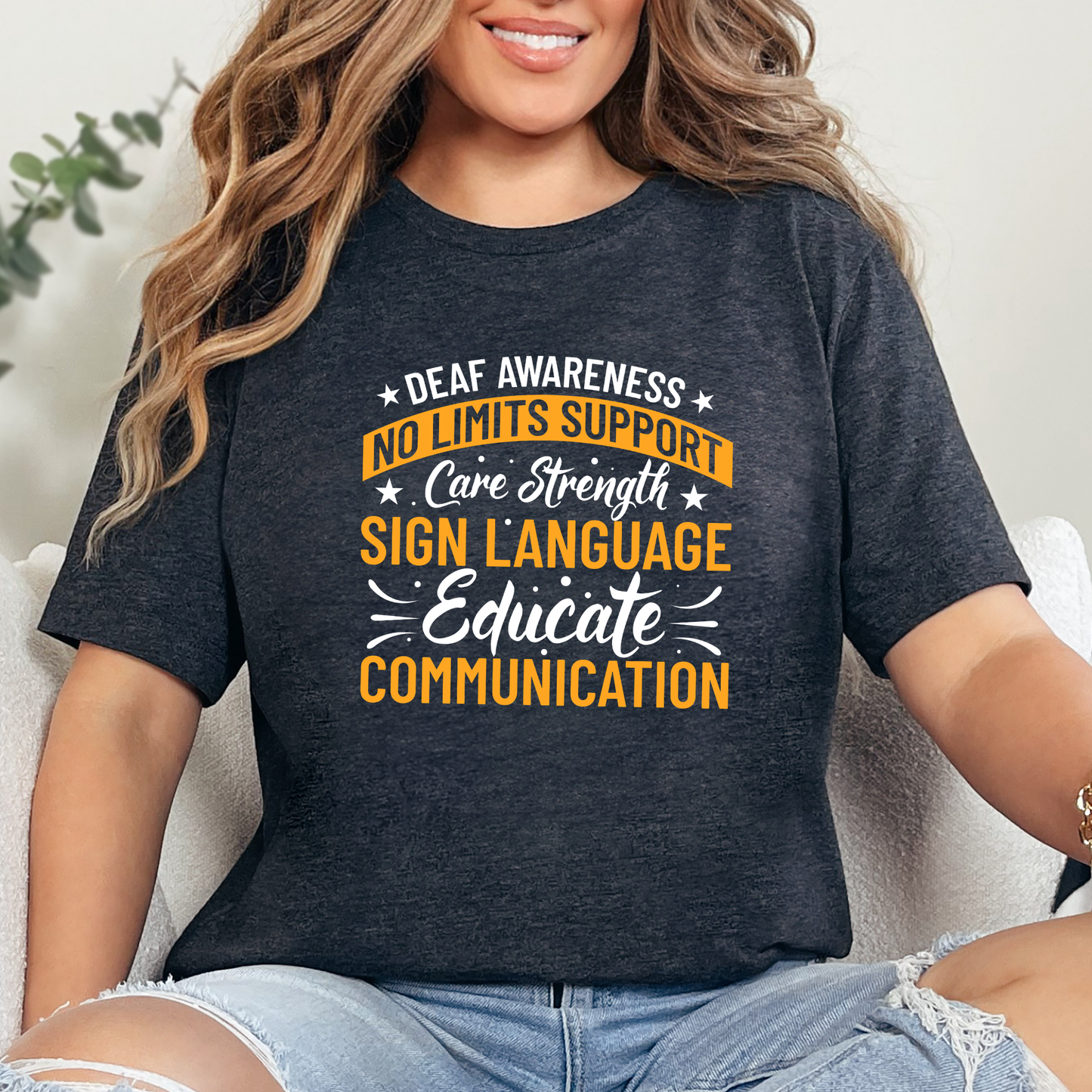 Deaf Awareness Graphic Tee