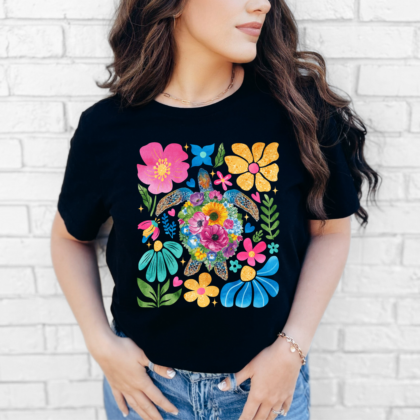 Boho Summer Turtle