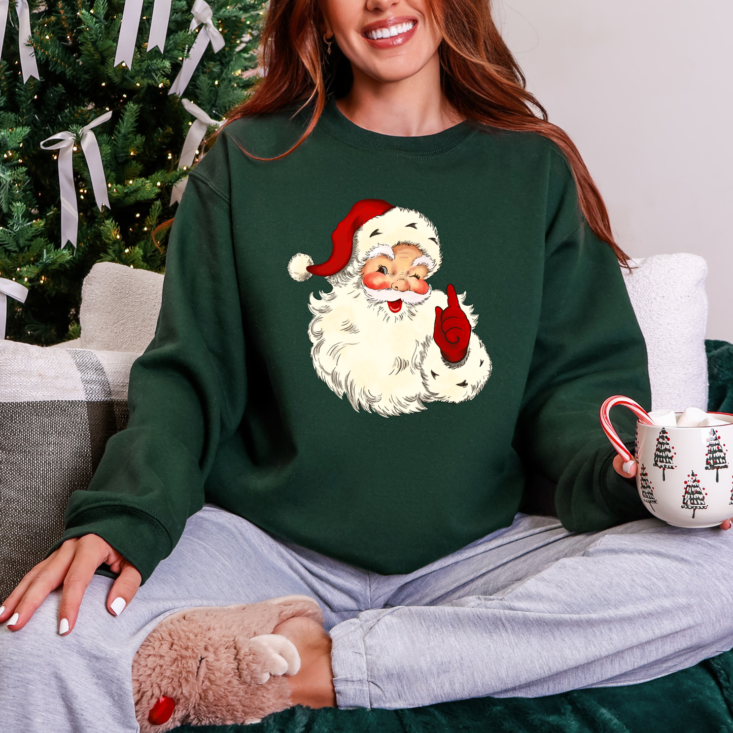 Vintage Santa Sweatshirt