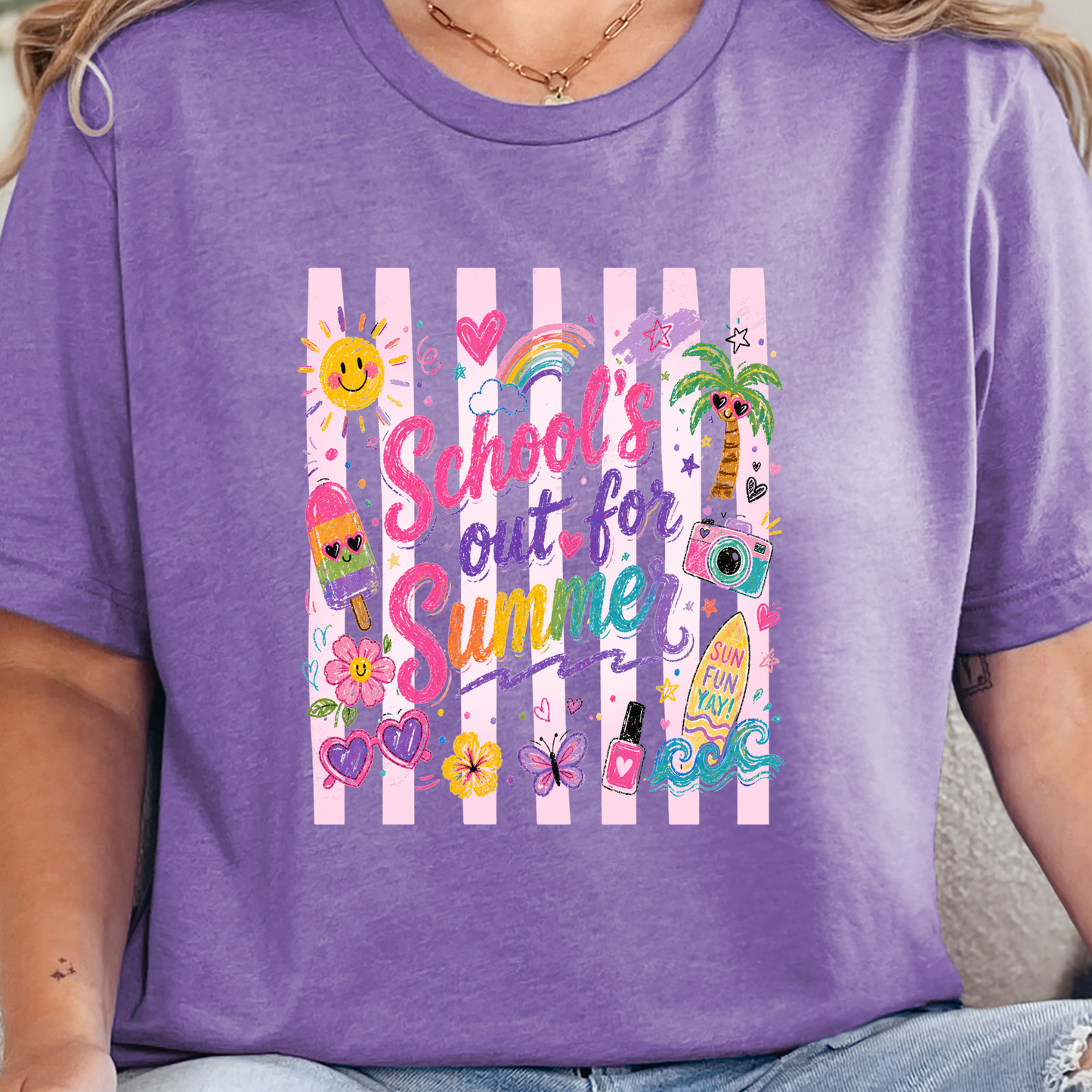 Schools Out For Summer Graphic Tee
