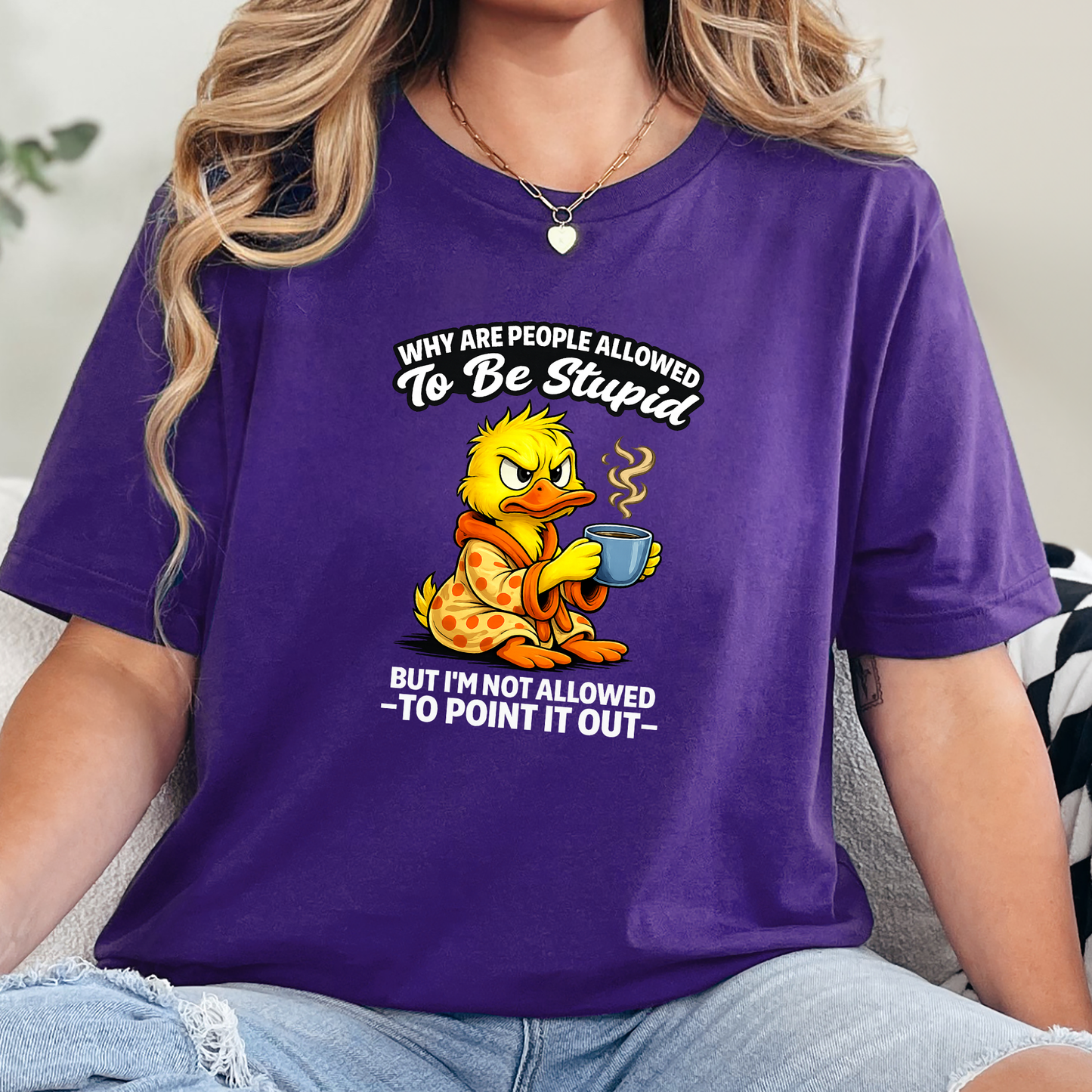 Allowed To Be Stupid Graphic Tee