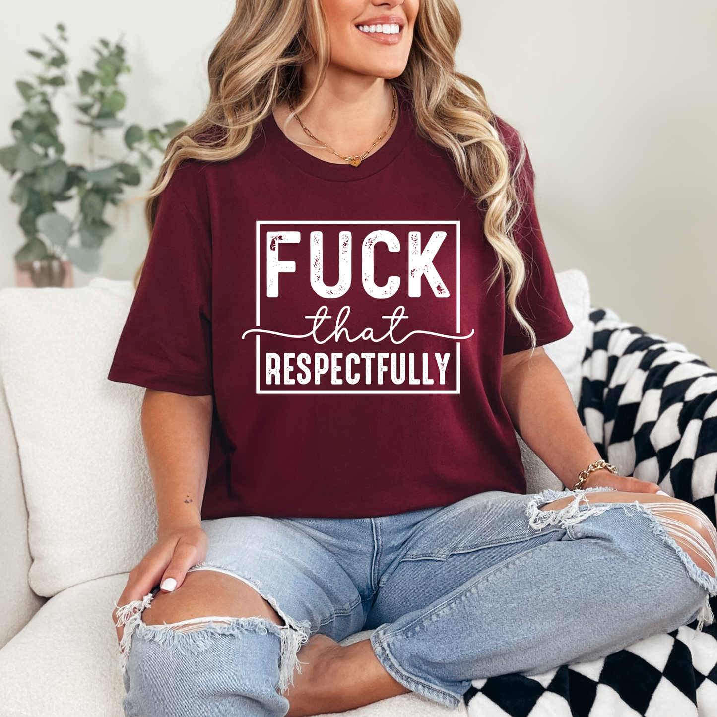 F That Respectfully Graphic Tee