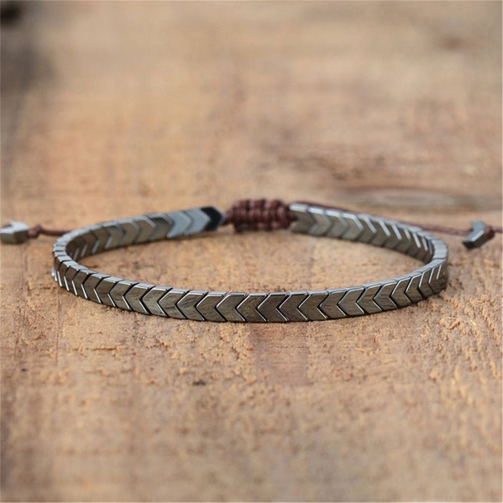 HEMATITE BRACELET (ADJUSTABLE) - Alonna's Legging Land