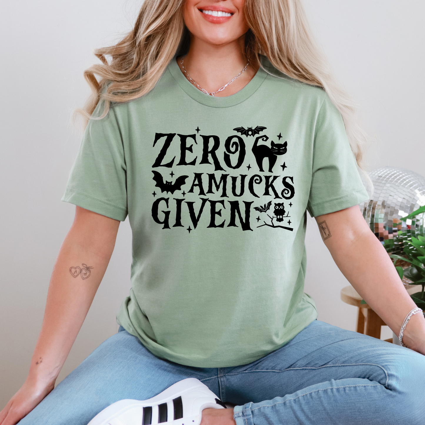 Zero Amucks Given Graphic Tee