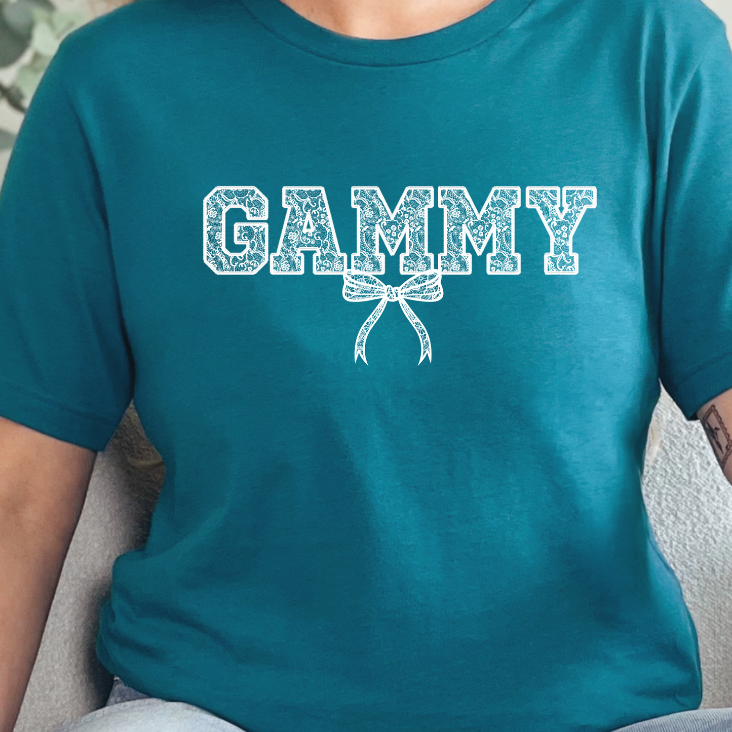Custom Lace Name Graphic Tee