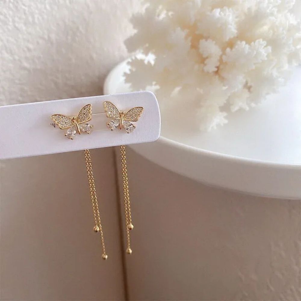 BUTTERFLY EARRINGS (PAIR) - Alonna's Legging Land