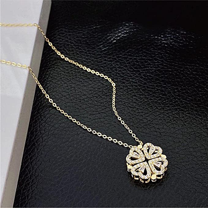 FOUR-WAY HEART NECKLACE - Alonna's Legging Land