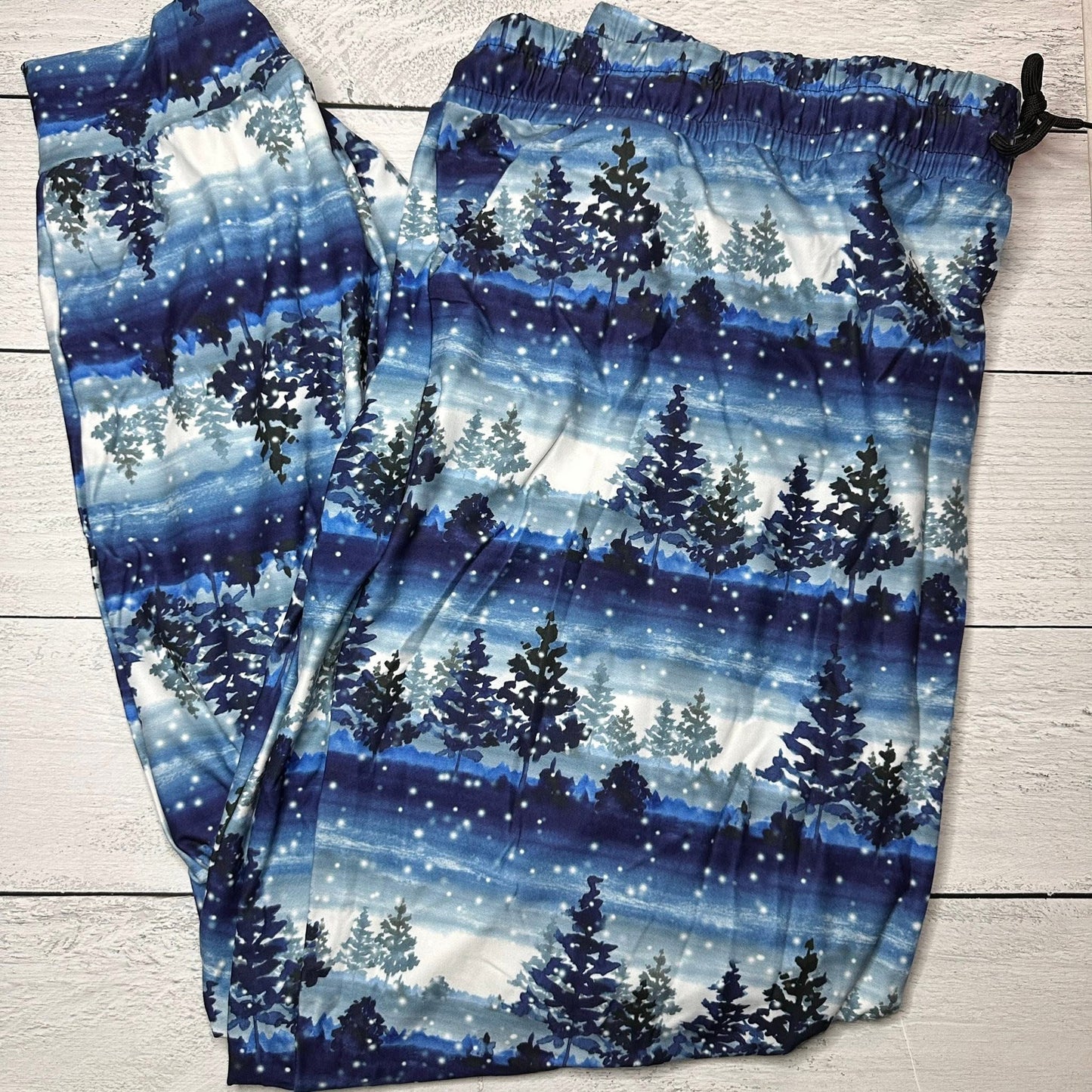 Blue trees joggers-VIP exclusive