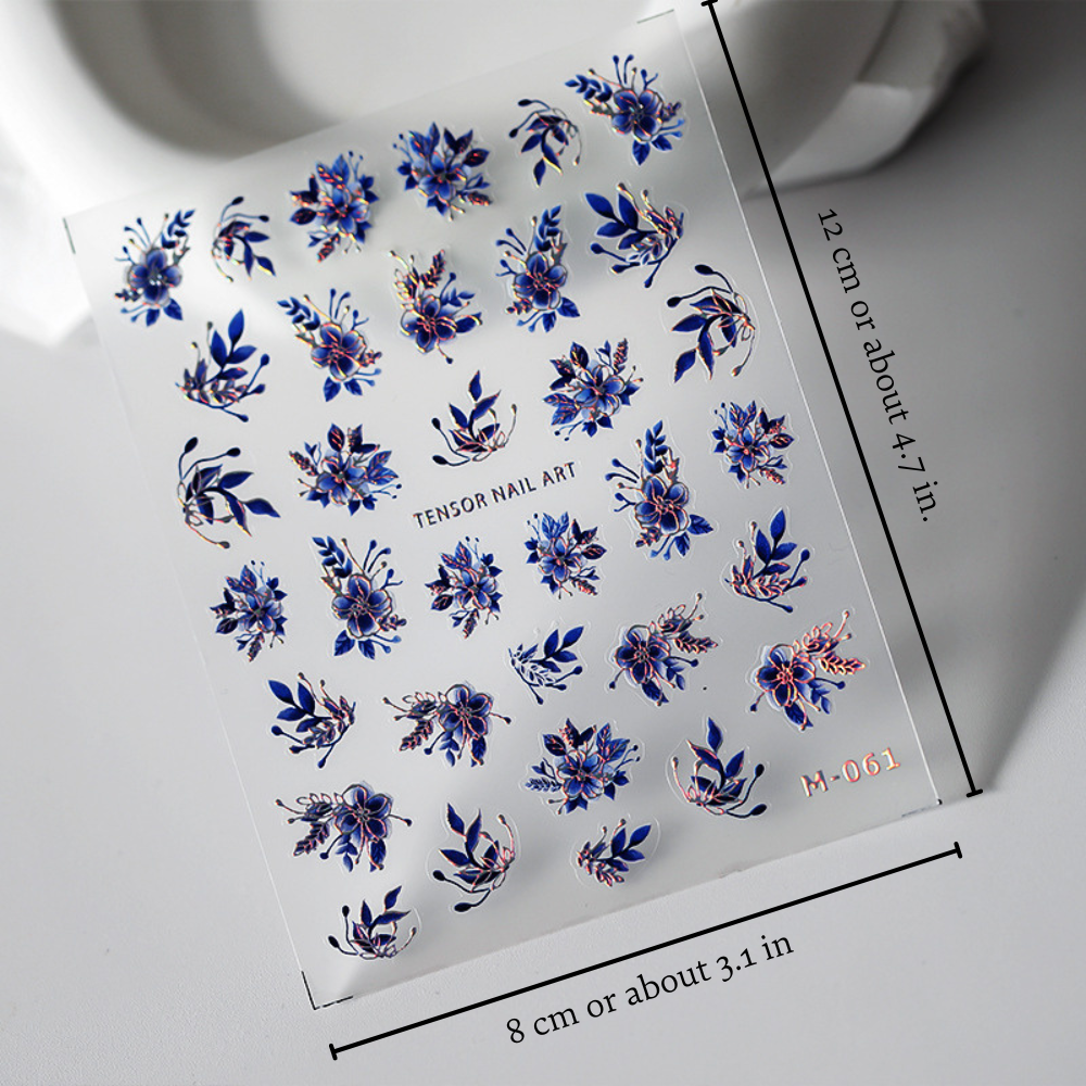 FLORAL NAIL ART STICKERS