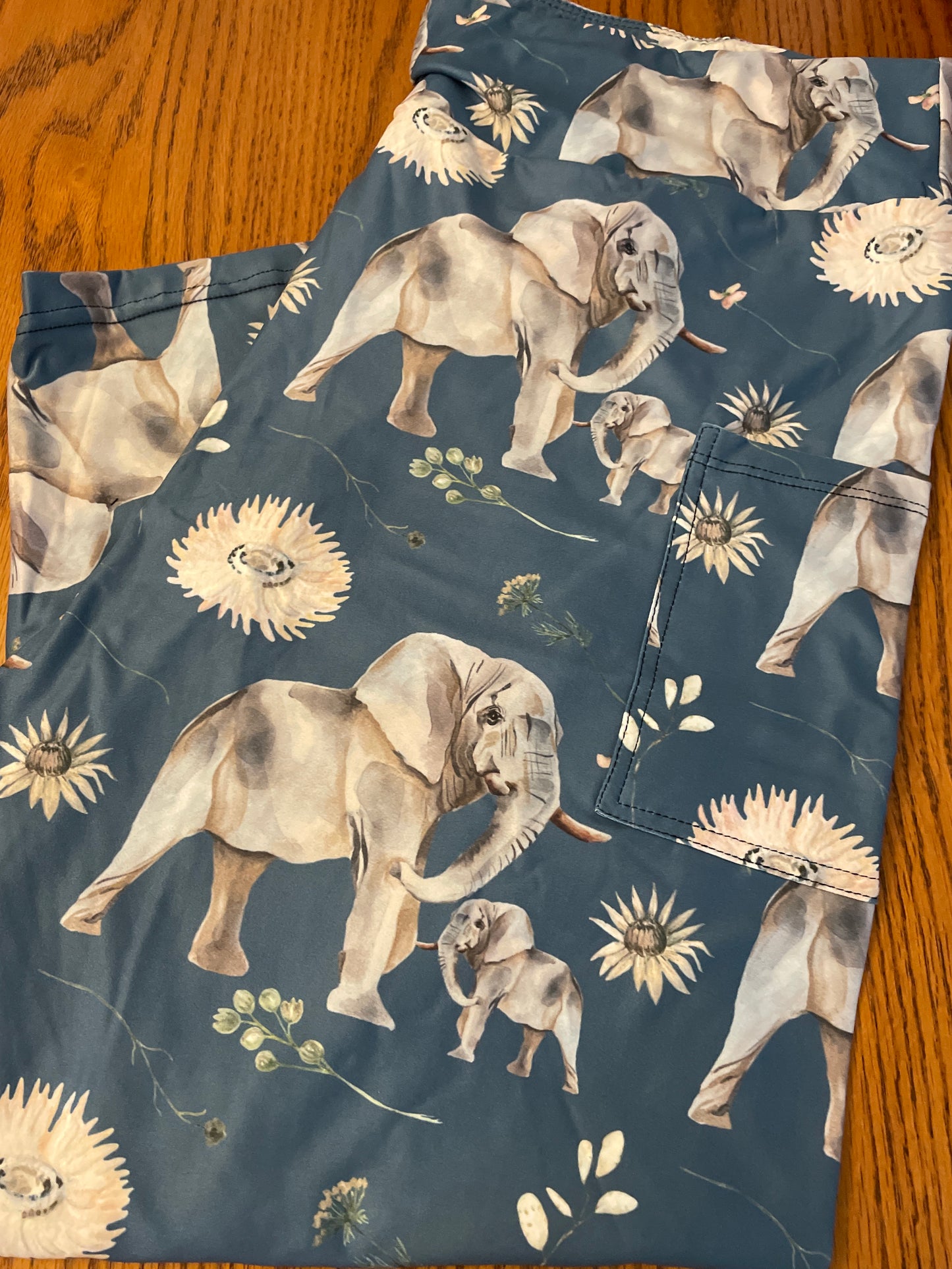 Elephant Capri TC2 (w/pockets)