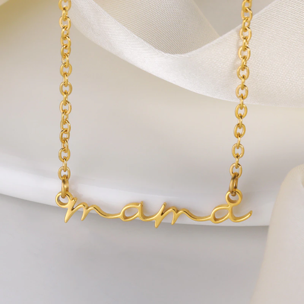 DAINTY MAMA NECKLACE - Alonna's Legging Land