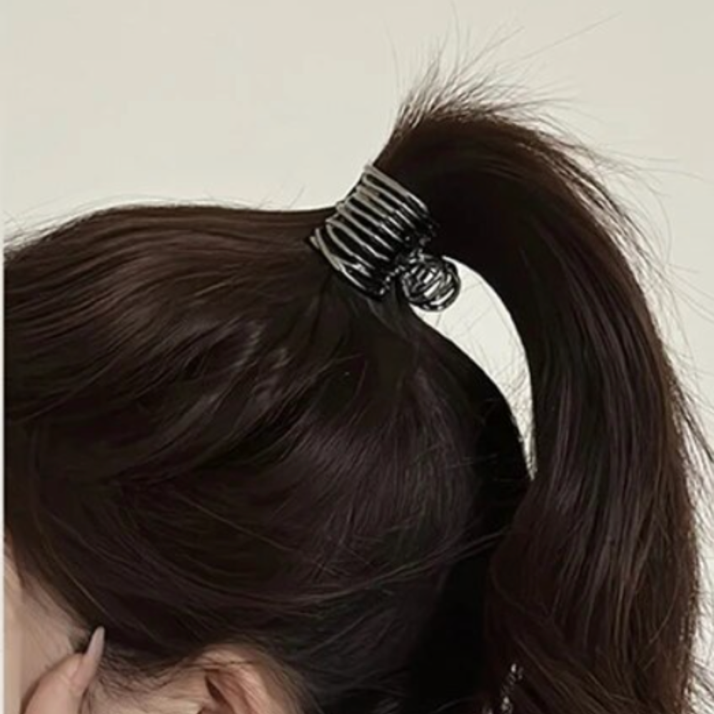 GEOMETRIC PONYTAIL - Alonna's Legging Land