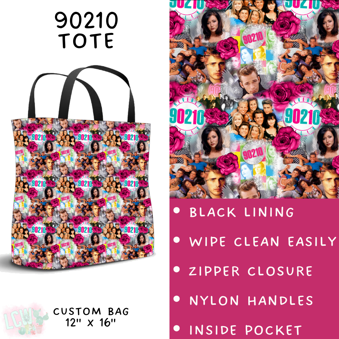 Batch #502 - Show Time - Closes 3/11 - ETA mid May - 90210 Tote