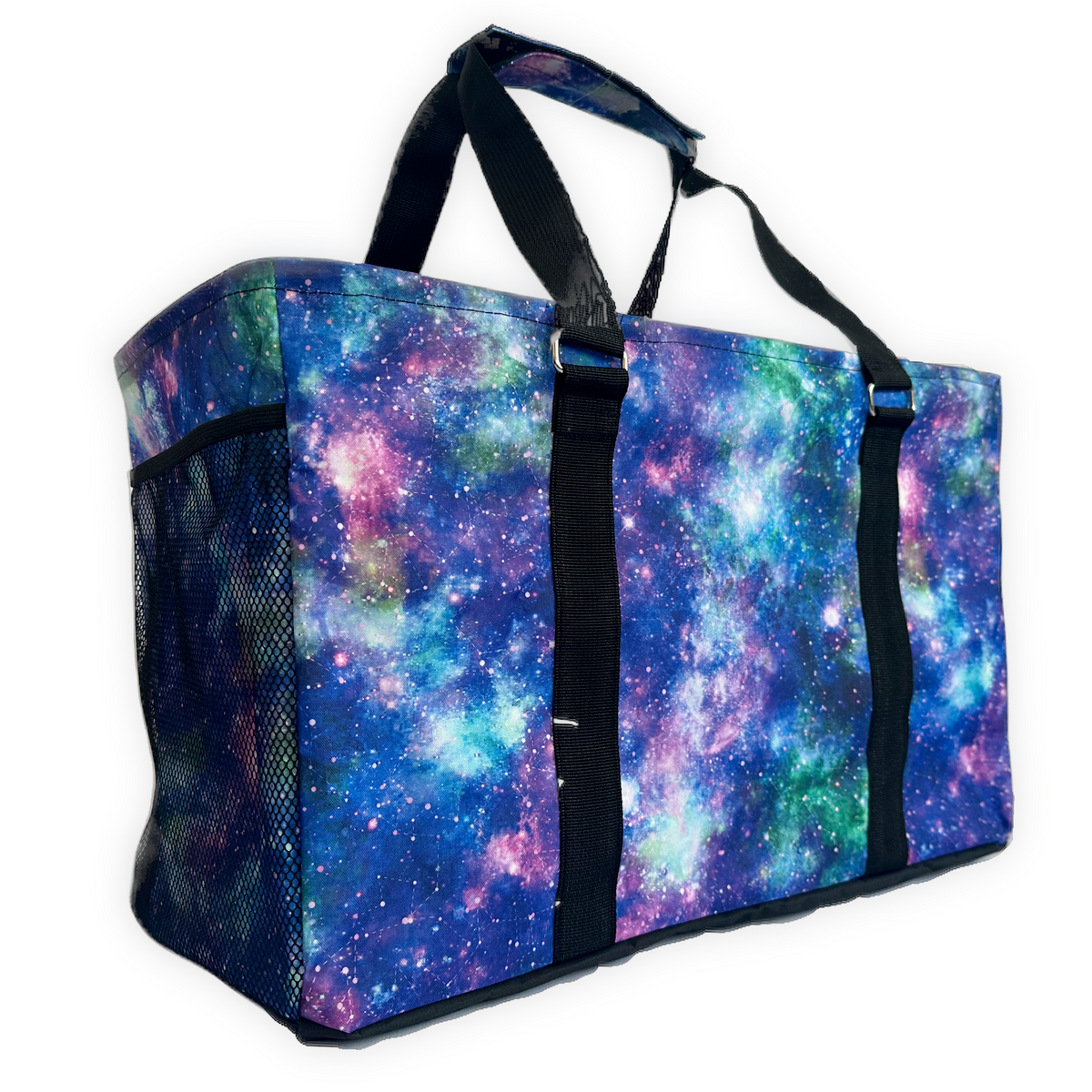 RTS - Galaxy Collapsible Tote - Alonna's Legging Land