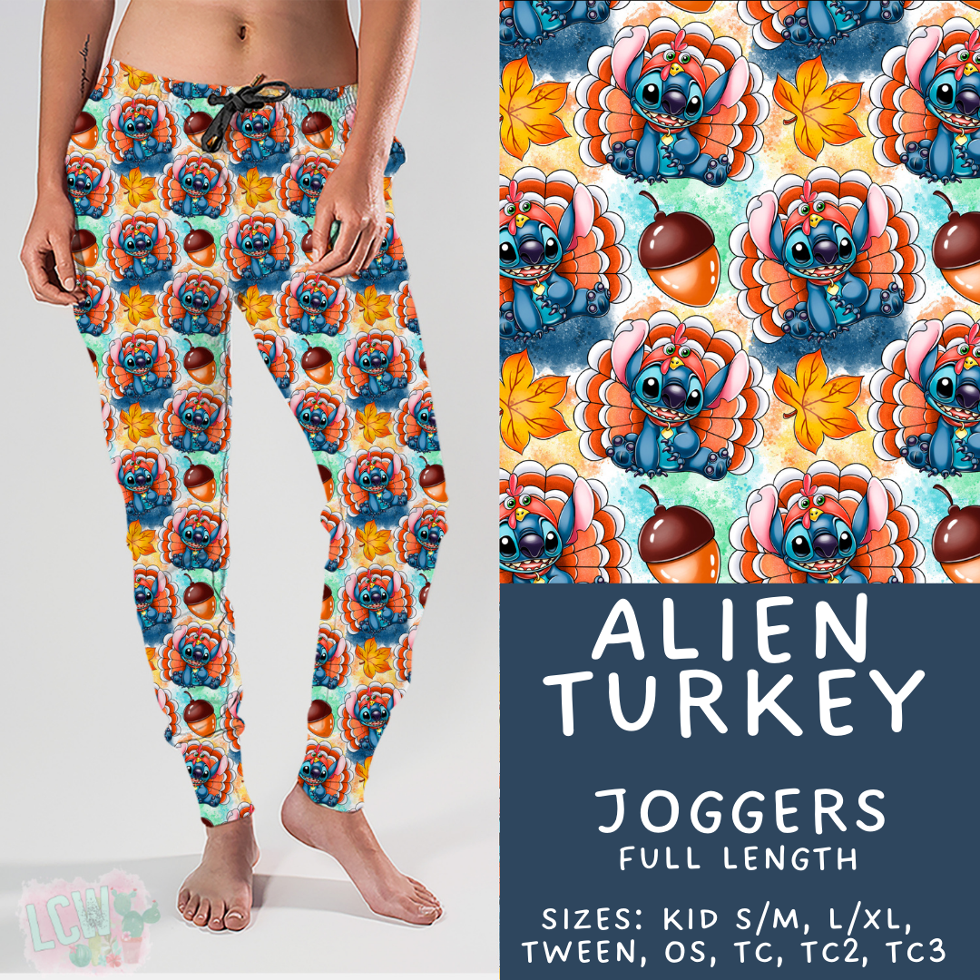 Batch #404 - Magical Fall 2 - Closes 8/29 - ETA mid/late October - Alien Turkey Joggers