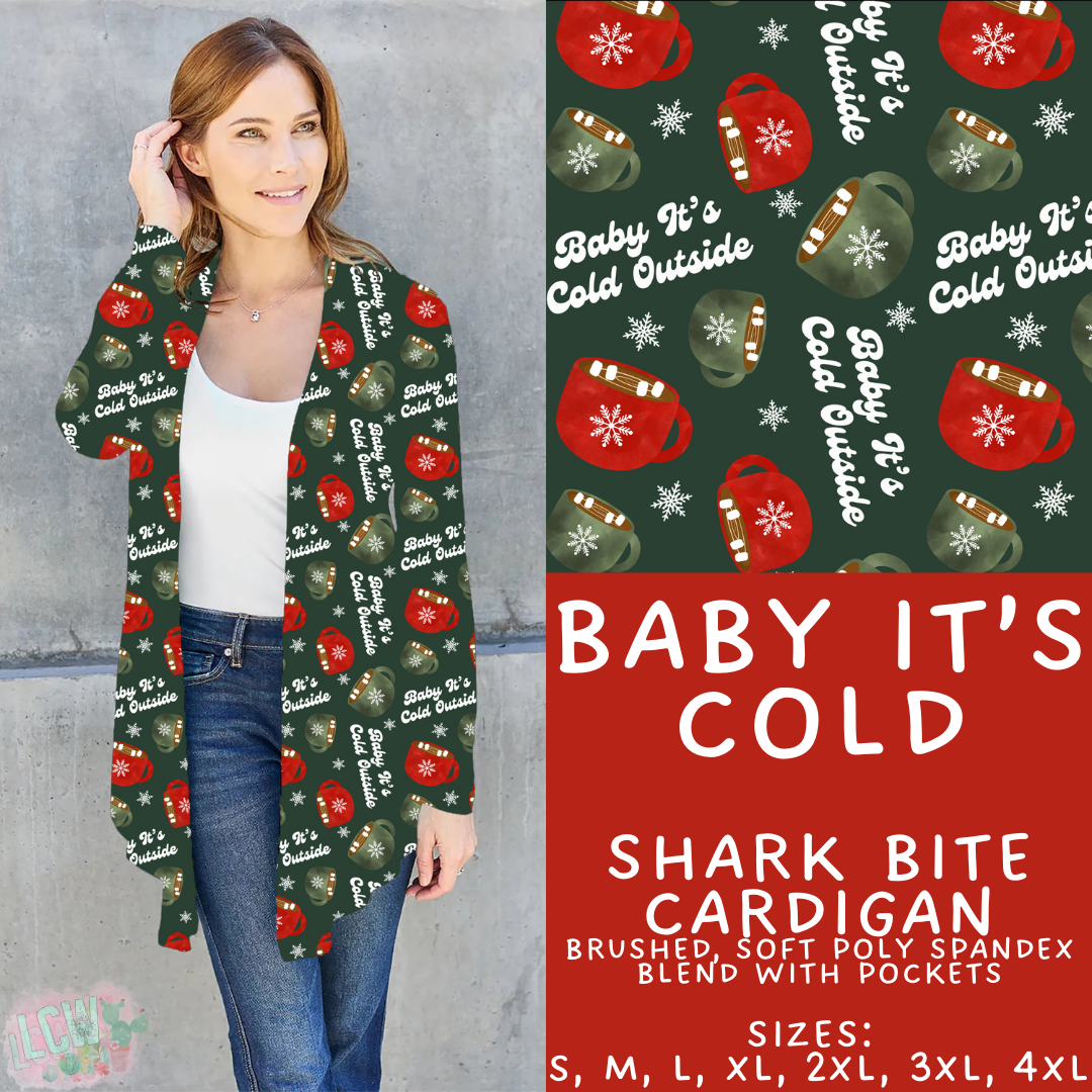 Batch #428 - Christmas Spirit - Closes 10/10 - ETA late Nov - Baby It's Cold Cardigan