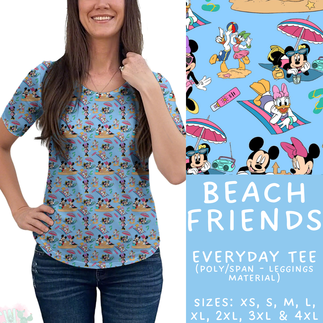 Batch #333 - Magical Summer - Closes 5/7 - ETA late June - Beach Friends Everyday Tee