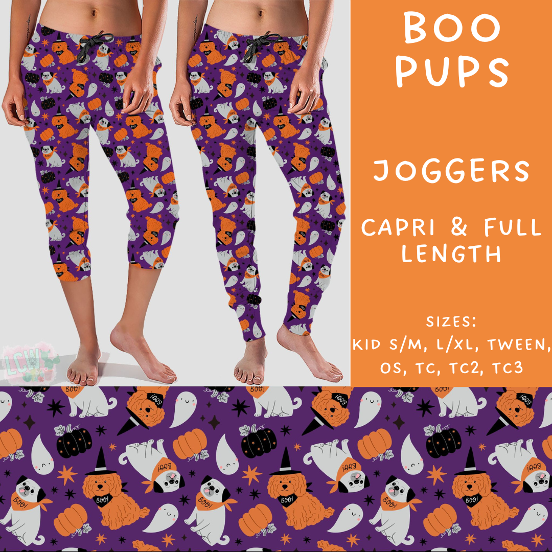 Ready To Ship - Boo Pups Full Joggers - TC