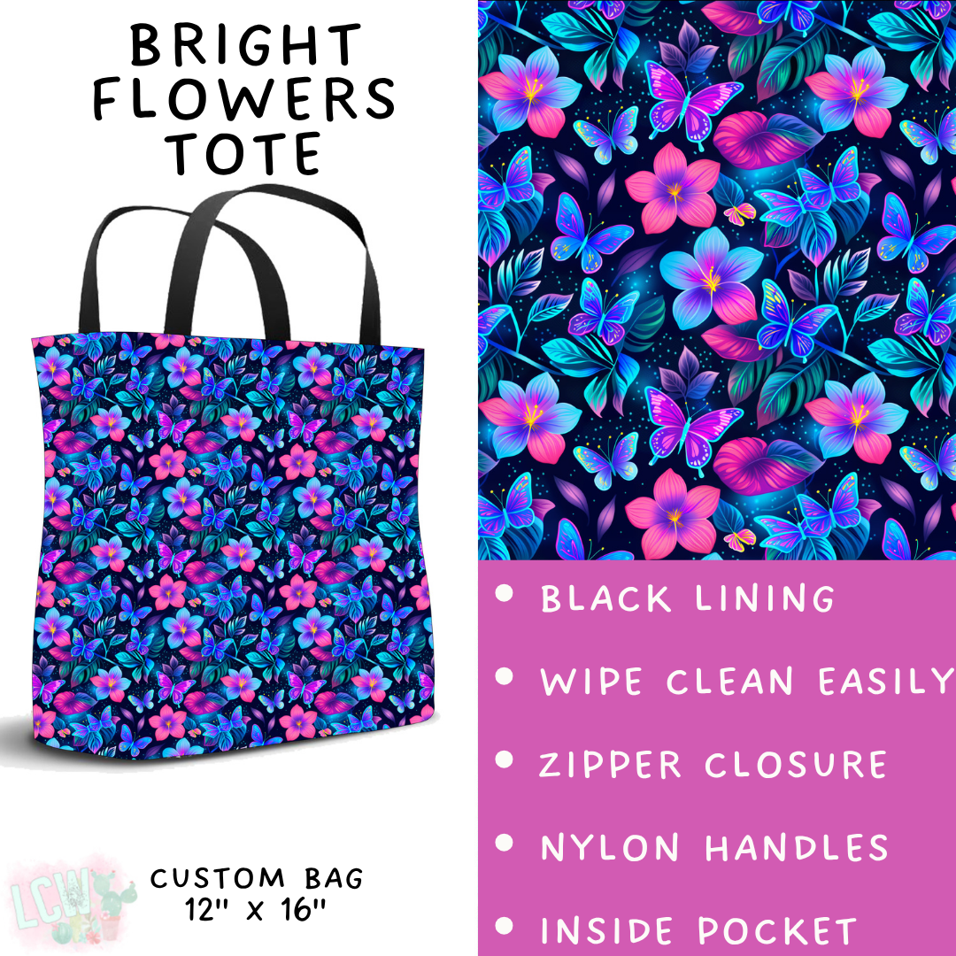 Batch #445 - Fun Run 16 - Closed 11/10 - ETA late Dec - Bright Flowers Tote