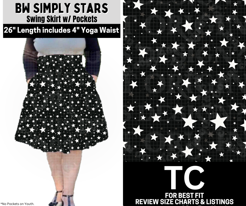 BW Simply Stars Swing Skirt