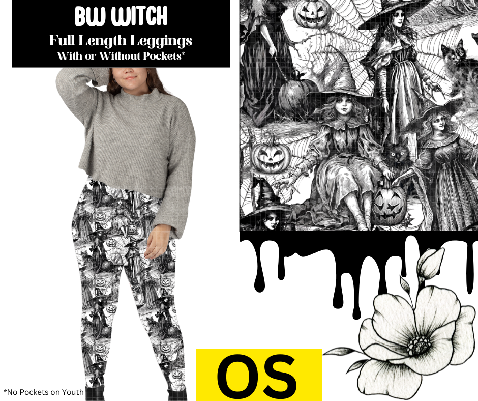 BW Witch Full Length Leggings w/ Pockets