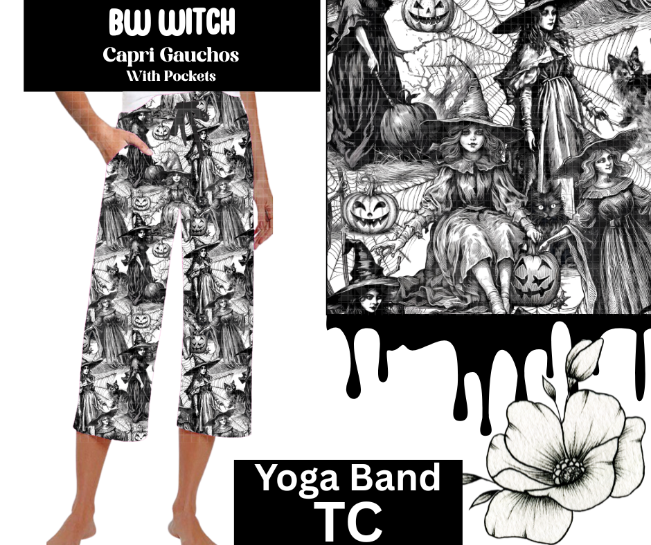BW Witch Capri Gauchos