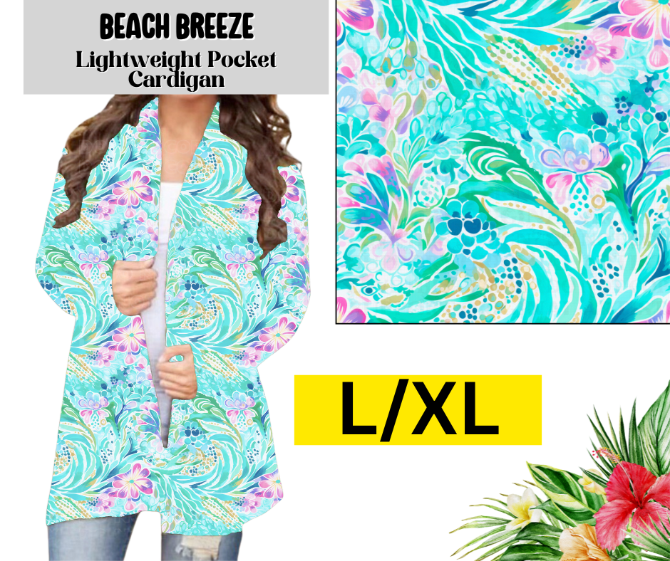 Beach Breeze Pocket Cardigan