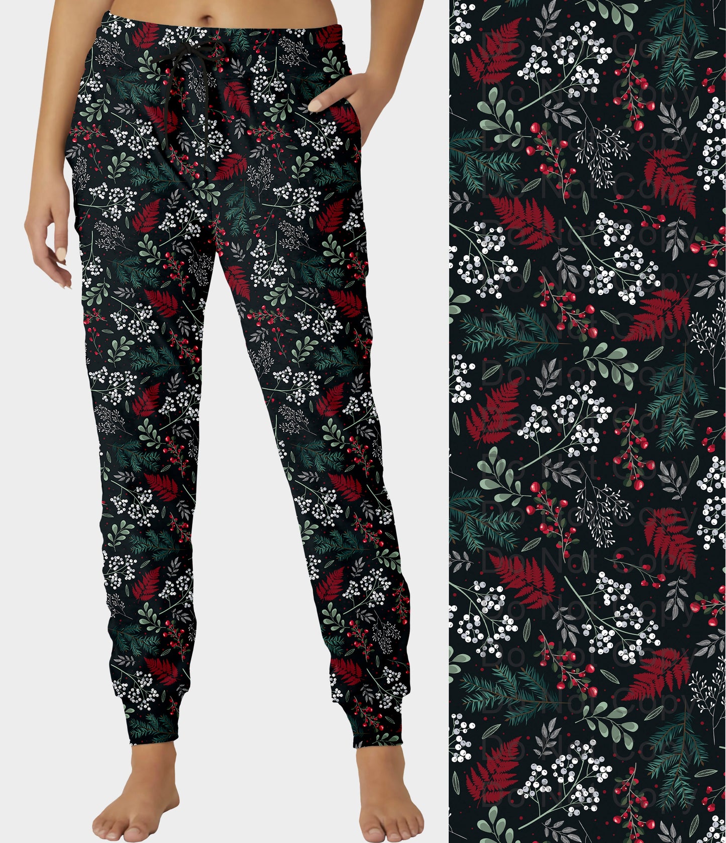 RTS - Botanical Holiday Joggers