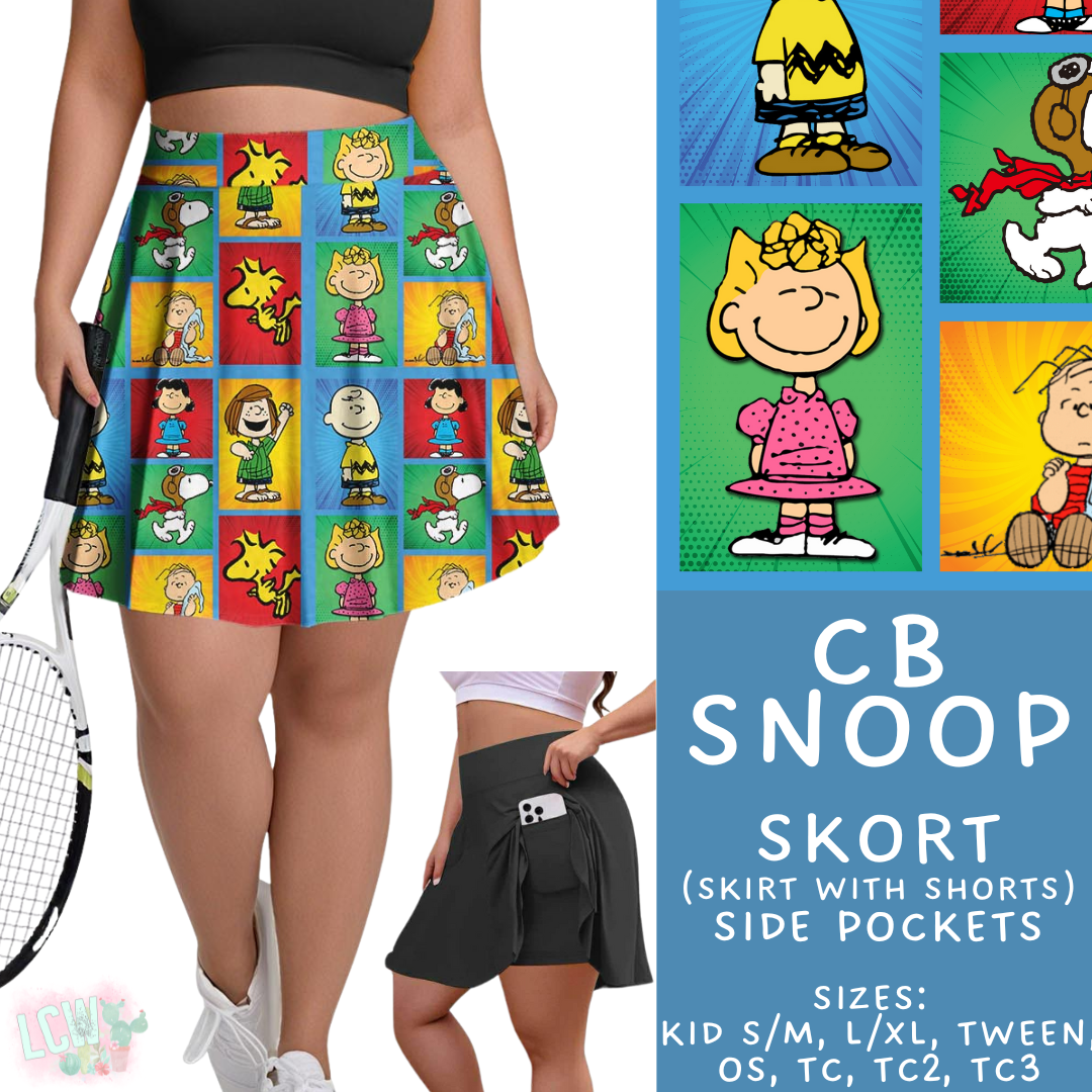 Batch #411 - July Request Run - Closes 9/11 - ETA late October - CB Snoop Skort