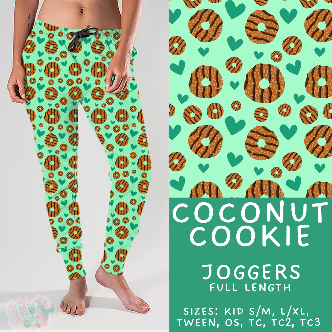 Batch #429 - Cookie Dealer 3 - Closes 10/13 - ETA late Nov - Coconut Cookie Joggers