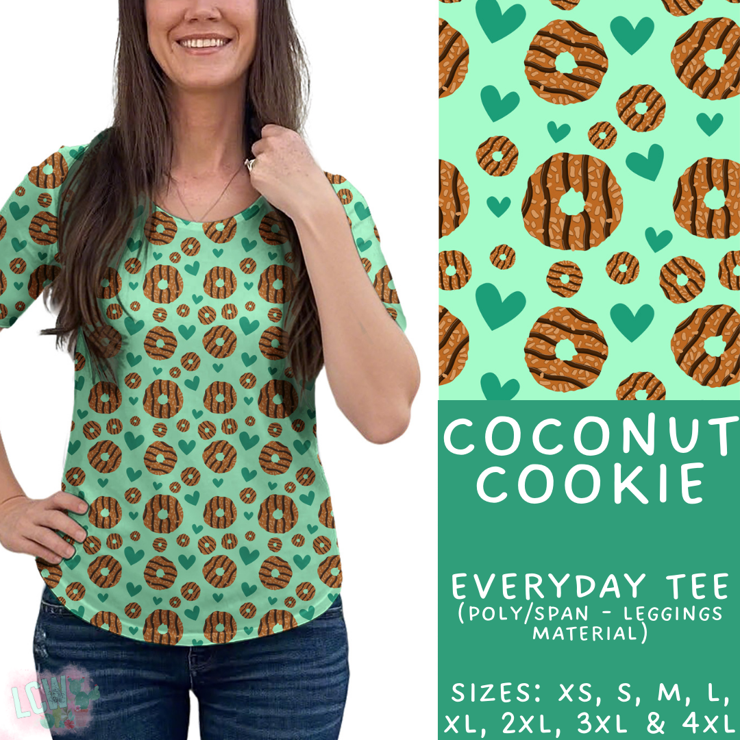 Batch #429 - Cookie Dealer 3 - Closes 10/13 - ETA late Nov - Coconut Cookie Everyday Tee