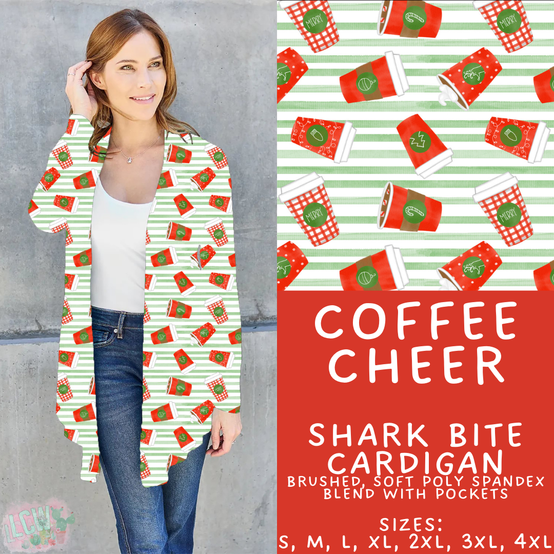 Batch #428 - Christmas Spirit - Closes 10/10 - ETA late Nov - Coffee Cheer Cardigan
