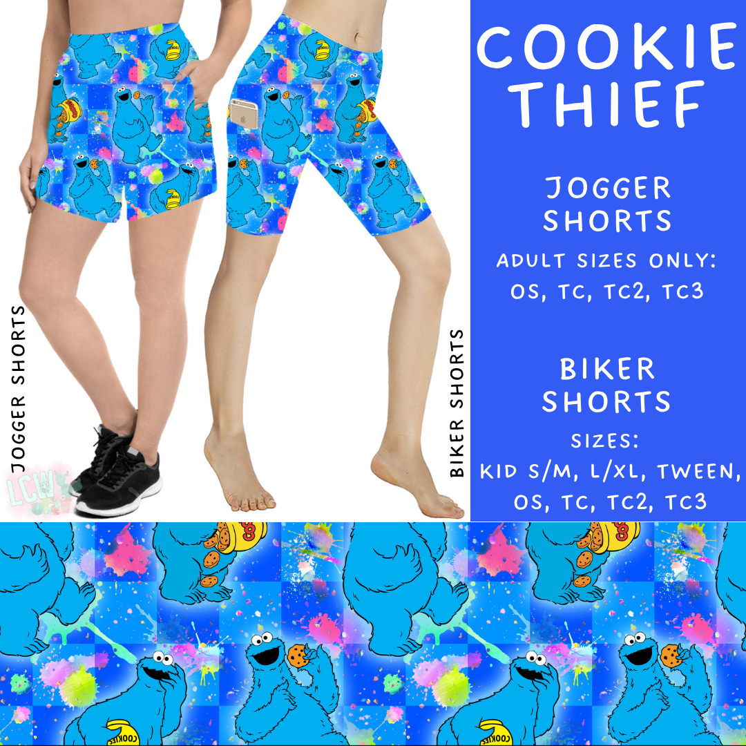 In Production - Batch #373 - Cookie Thief Jogger Shorts - OS