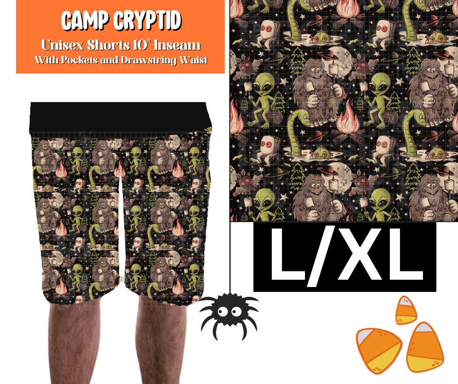 Camp Cryptid Unisex Shorts