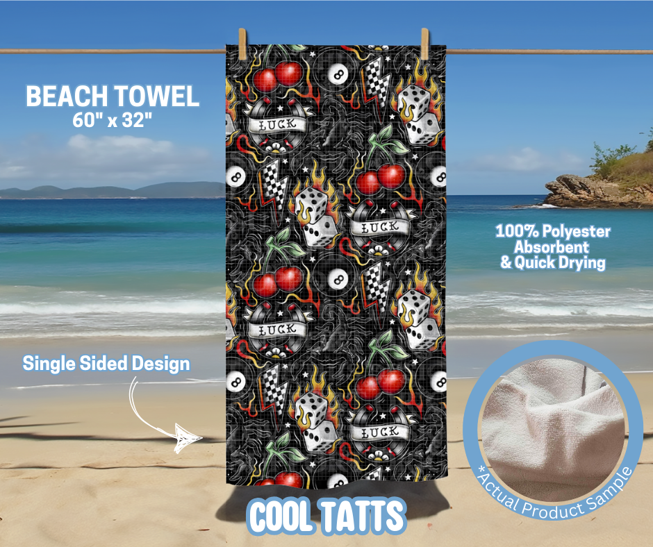 Preorder! Closes 5/15. ETA August. Cool Tatts Towel